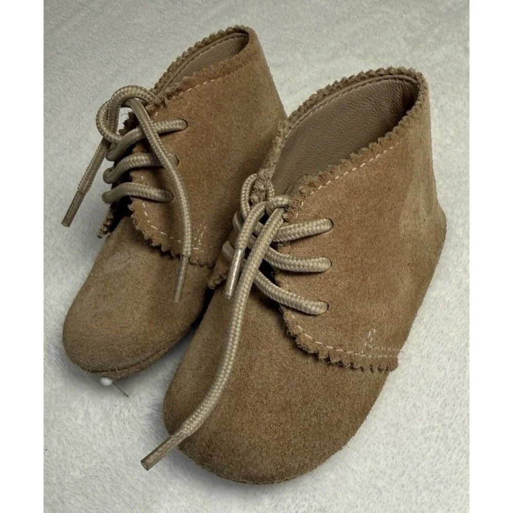 Elephantito Suede Baby Shoes Size 4US